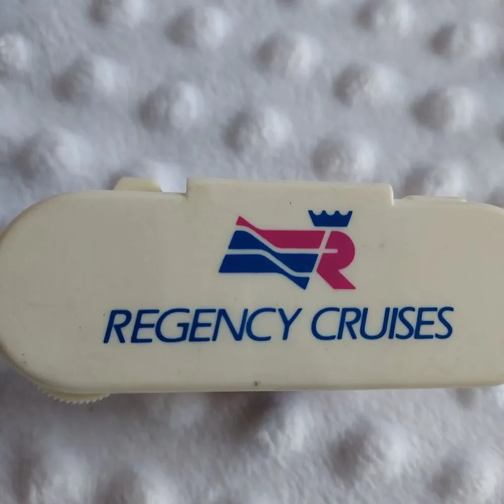 Vintage Keychain Regency Cruises Kinetic Camera Advertising Cruise Line Vacation
